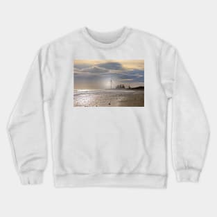 Artistic Northumbrian beach Crewneck Sweatshirt